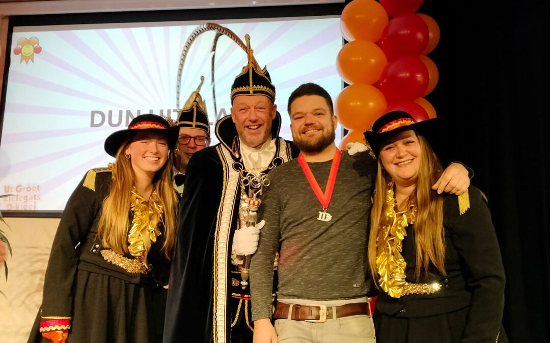 Gieljan Koole winnaar van Ut Grôôt Kielegats Dikteej