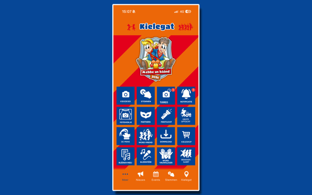 Kielegat App vernieuwd met live optocht-tracker en nog véél meer leut!