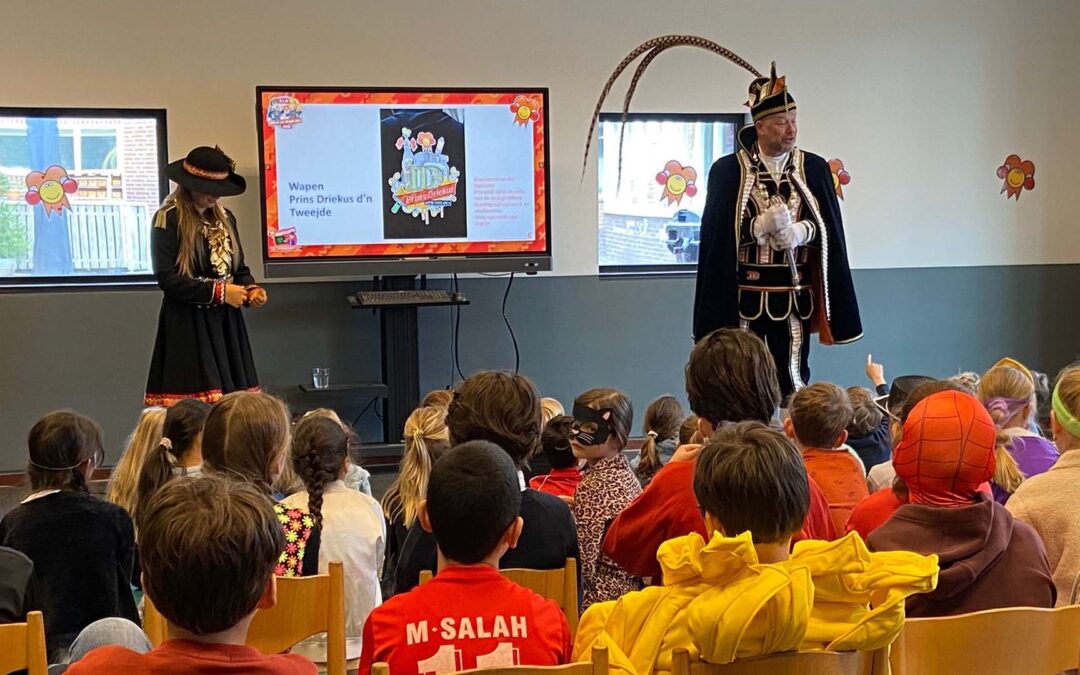 Carnaval leeft in de klas